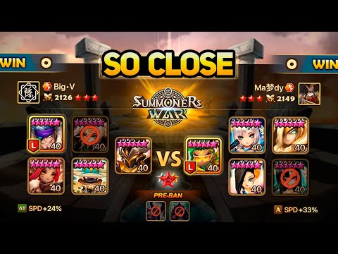 BIG V vs MADREAMDY. SWC2022 AMERICAS CUP (BO5) - Summoners War