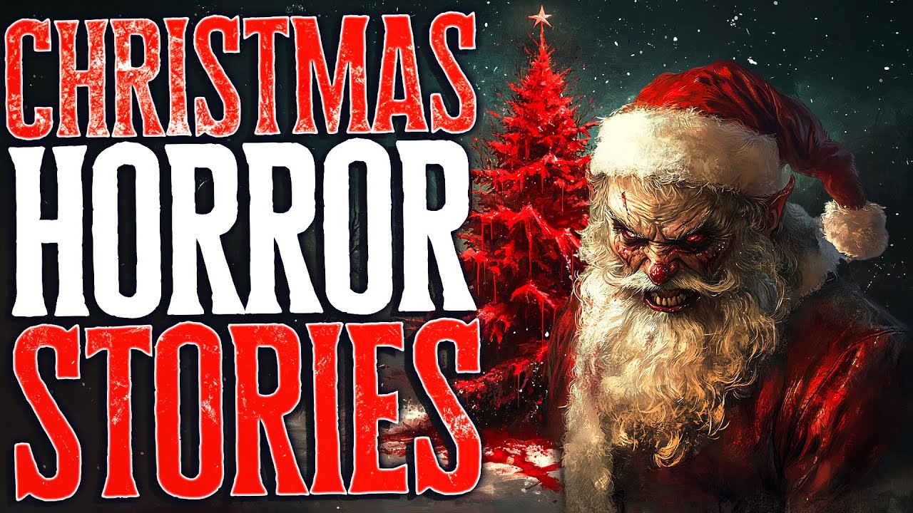 Christmas Horror Stories to Give you Chills! Crackling Fire Sound Effects | Black Screen for Sleep