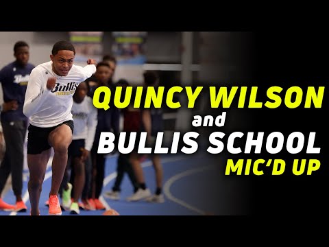 Quincy Wilson And Bullis School Mic'd Up Before The 2025 VA Showcase!