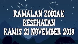 Ramalan Zodiak Kesehatan Kamis 21 November 2019, Bagaimana Zodiakmu?