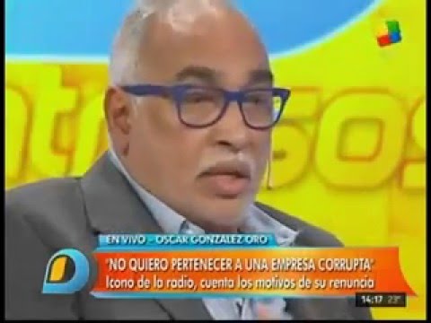 Ejes - La renuncia del Negro Oro a Radio 10