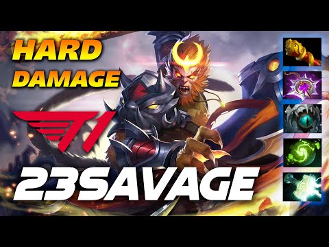 23savage Monkey King - HARD DAMAGE BUILD - Dota 2 Pro Gameplay [Watch & Learn]