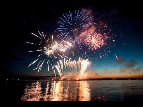 Feuerwerk See in Flammen Klopeiner See