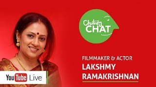 Lakshmy Ramakrishnan on RJ Balaji - Chutney Chat L