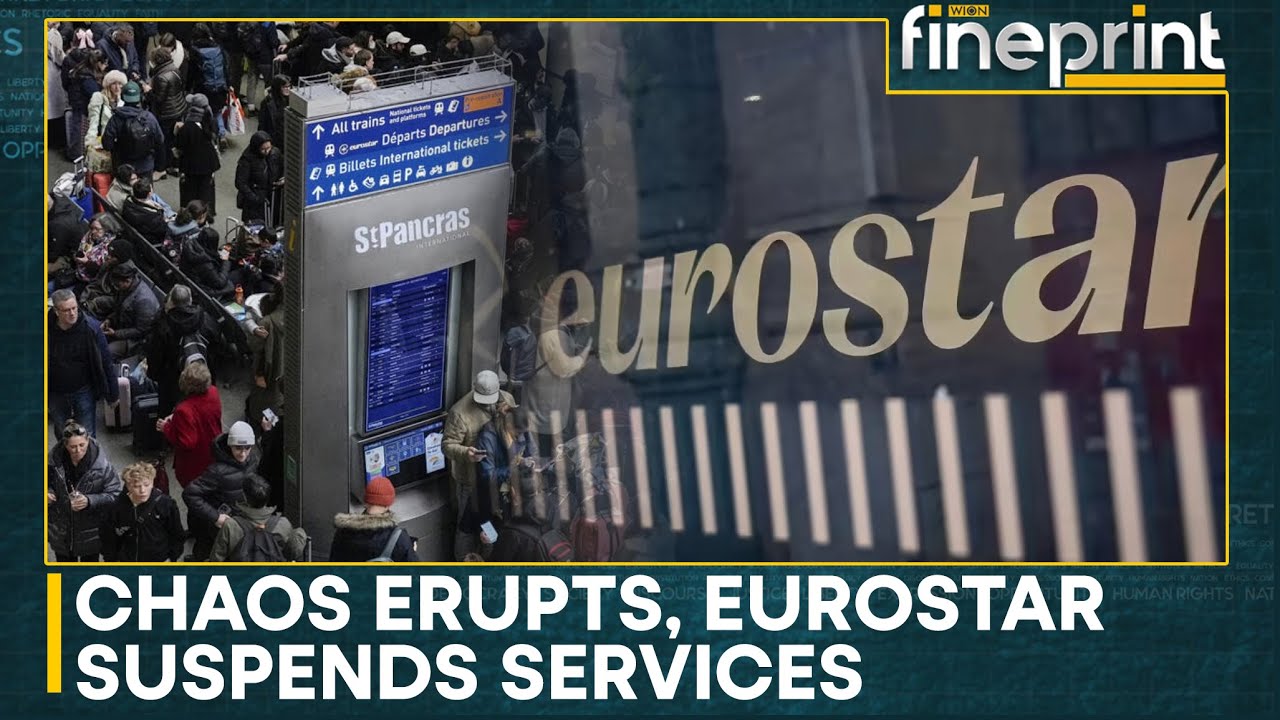 Eurostar Suspends All Europe Trains Amid Peak Travel | WION Fineprint