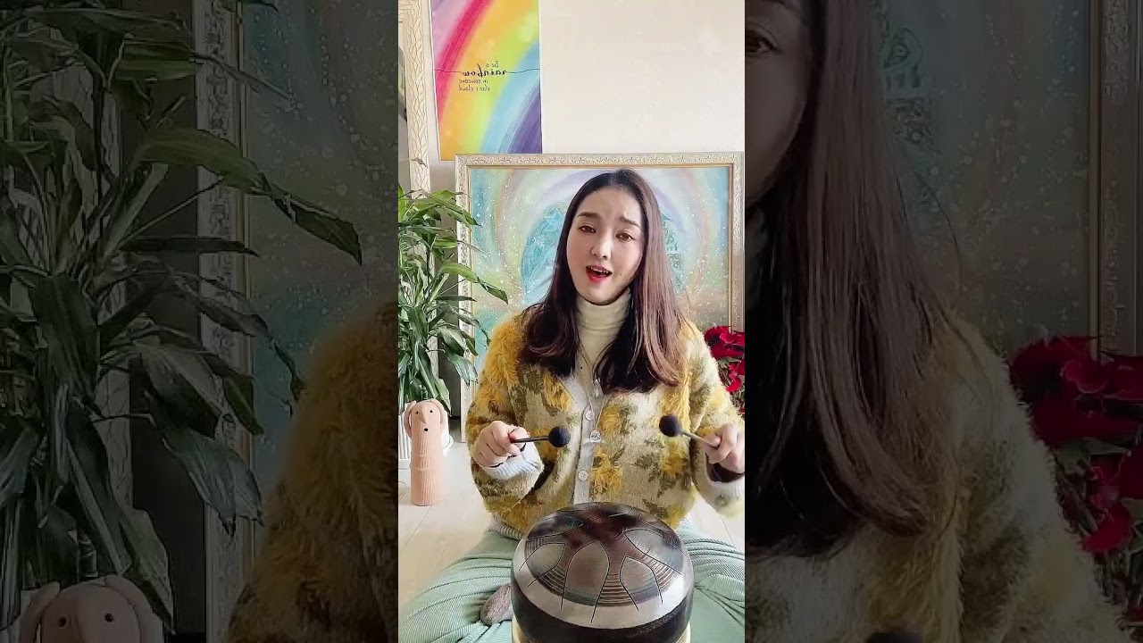 ヒーリングドラム即興演奏/Healing Drum&Singing improvisation by Shaylee  Mary