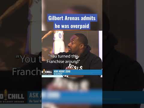 Gilbert Arenas explains why he got $100M at the end of his career #nba #contracts