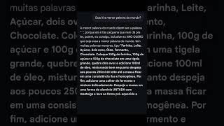 Qual é a menor palavra do mundo?#humor#ia#shorts#memes#trend#fpy