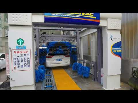 Tunnel washing the car washing machine/9brush