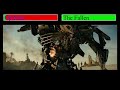 Optimus Prime Vs The Fallen And Megatron With Healthbars Transformers Revenge Of The Fallen