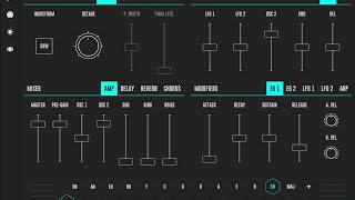 Video thumbnail for IOS App DRC Analog Modeling Polyphonic Synth Imaginando, quick overview and review iPad iPhone by Expanding Sound