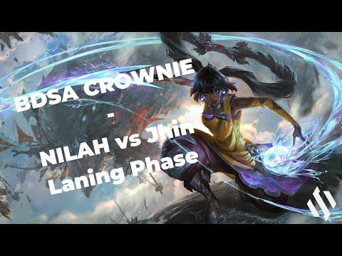 BDSA CROWNIE - Bot Lane - NILAH vs Jhin - S12 | Patch 12.13 - Laning Phase
