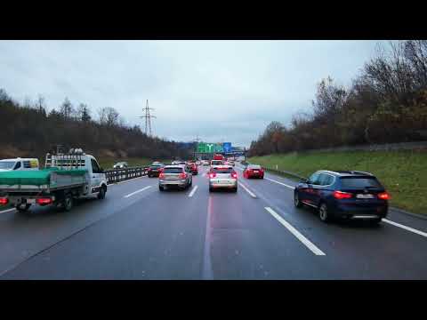 Volvo FH 540 POV 4K Schaffhausen nach Schöftland AG 2.Teil - Zürich-Nord bis Schöftland