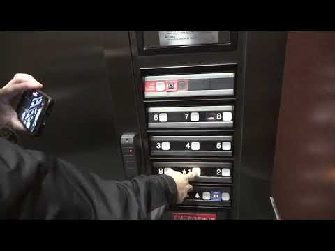 Relay Controlled 1987 Dover Impulse Traction Elevators at The Director Building in Portland, OR