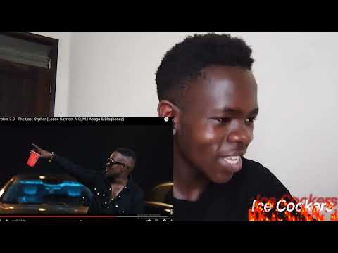 LAMB CYPHER 3.0 -THE LAST CYPHER(LOOSE KAYNON, A-Q ,M.I ABAGA, BLAQBONEZ) REACTION VIDEO.