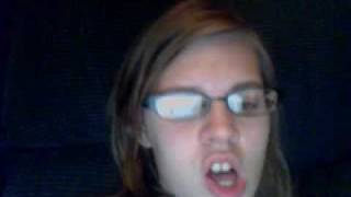 me singing hands off by clique girls