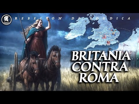 Boudica's Rebellion against Rome (60 AD) Britain in flames