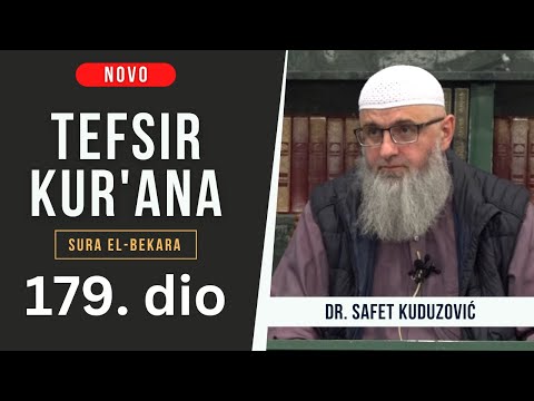 179. dio - Tefsir Kur'ana - Sura El-Bakara, 259. ajet - dr. Safet Kuduzović