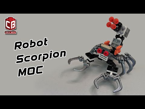 How to Build LEGO Robot Scorpion MOC Unofficial Lego