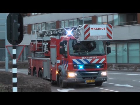 P1, Brandweer 's-Hertogenbosch [AL 21-2051] naar schoorsteenbrand Haaren