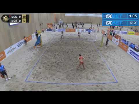 The Hague 2019 Alix Klineman/April Ross (USA) - Lunde/Ulveseth (NOR)