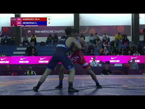 GR 60 KG   R16   Raiber Jose Rodriguez Oroczo VEN vs  Samuel Mesropian ARG