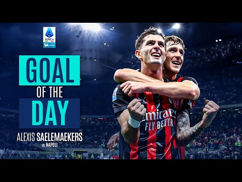 GOAL OF THE DAY | Pulisic’s Assist for Saelemaekers' Strike in Slow Motion | Serie A 2025/26