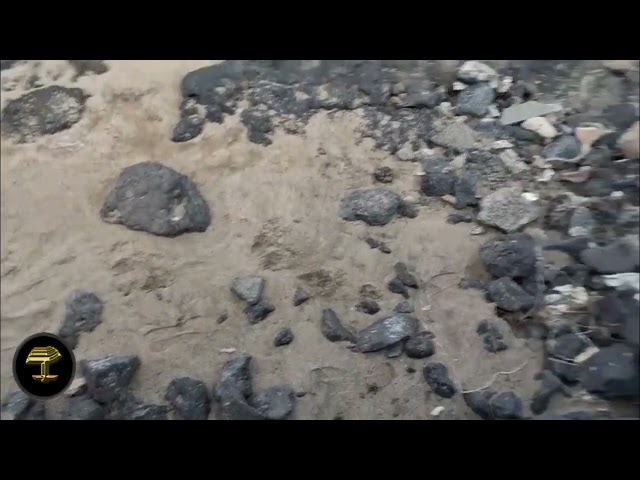 Aguas fecales en la costa de Arinaga, Gran Canaria
