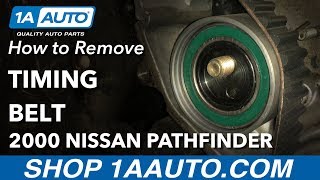 How to Replace Timing Belt 96-00 Nissan Pathfinder