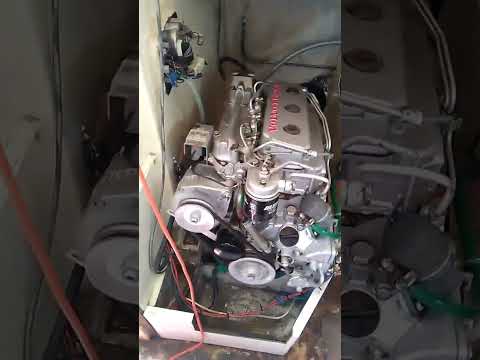 Première mise en route du moteur sur le fugue 9 m