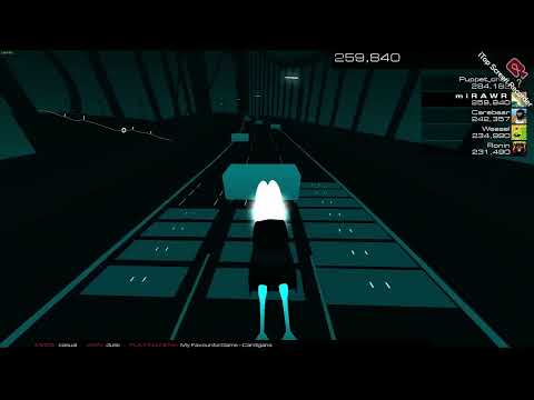 Cardigans - My Favorite Game (Audiosurf 2)