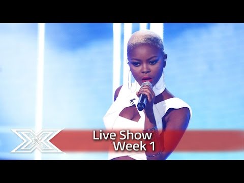 Gifty puts on a show with Fifth Harmony’s That’s my Girl! | Live Shows Week 1| The X Factor UK 2016