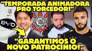 ⚡🔥CORINTHIANS FECHA COM NOVA PATROCINADORA! NOVOS REFORÇOS CHEGARAM! O ELENCO INTROZOU!