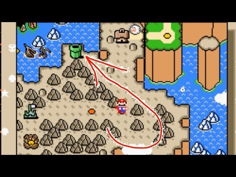 Tutorial How to get 3 exits at Chocolate Island 2 in Super Mario World