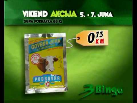 Bingo Vikend akcija 05.05 - 07.06.09