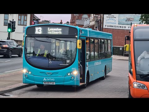 *ABSOLUTELY FLOORED* Ride on Arriva Midlands' VDL SB200 Wright Pulsar 2, 3812 (MX59 FGG) - Route X3
