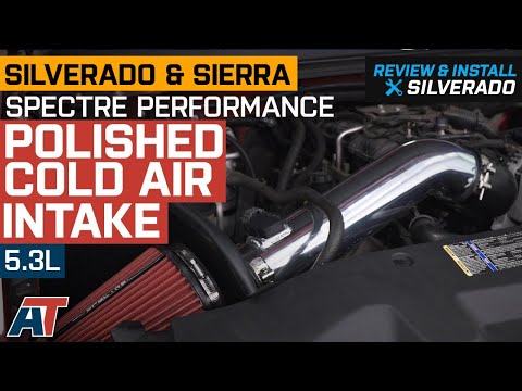 2009-2013 Silverado & Sierra 1500 Spectre Performance Cold Air Intake; Polished Review & Install