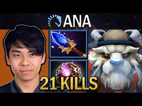 Tusk Dota 2 Gameplay Liquid.Ana with 21 Kills and Aghanims-Octarine #dota #dota2