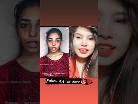 Pakistan cute girls makeup video| very good makeup video | vairl reels video #short #cute