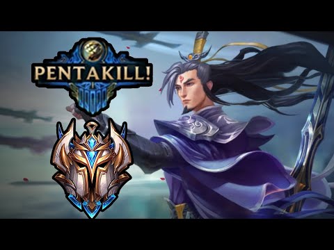 PENTAKILL! Wuju Style RANK 1 MASTER YI - Challenger FULL GAMEPLAY - Wild Rift (NEW SKIN GIVEAWAY!)