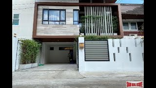 Newly Renovated Three Bedroom Detached Two Storey House for Sale Near BTS Ekkamai