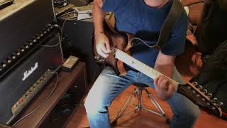 Video thumbnail for ’Silvia’ Pepecaster custom signature guitar by KD (Friedman BE-100dlx playthrough) by Peter Glavanov