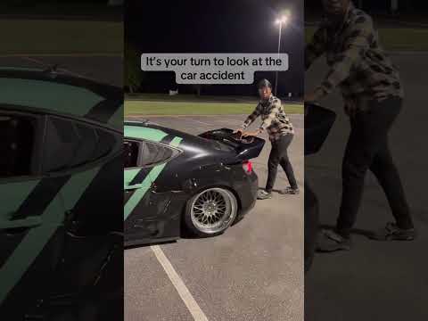 Accident wasn’t even all that fr #bmw #automobile #brz #frs#carcommunity #relatable #funny #cartok