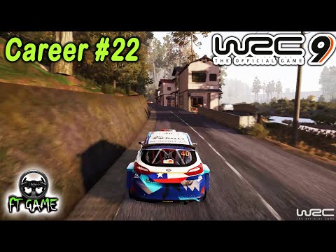 WRC 9 Rally Japan S1-S2 with Ford Fiesta R5 /CAREER P22 | Thrustmaster