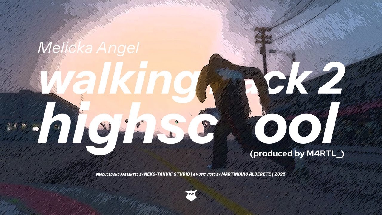 Melicka Angel - walking back 2 highschool (prod. M4RTL) [Official Music Video]