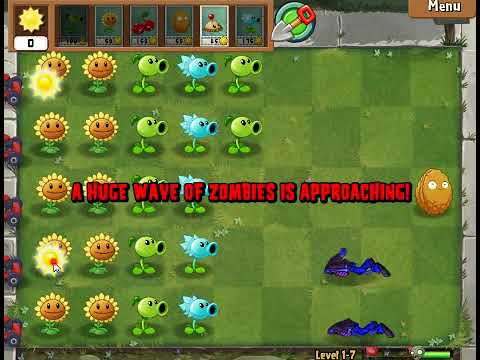 Plants vs. Zombies 2 PAK - Level 1-7 Snow Pea