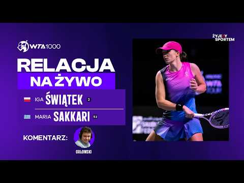 IGA ŚWIĄTEK vs MARIA SAKKARI - WTA Doha 2026 - NA ŻYWO TENIS LIVE STREAM