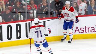 BLEU BLANC ET ROUGE! The Canadiens ERUPT for 4 goals in the 1st period of Game 1!