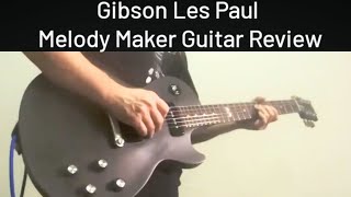Video thumbnail for Gibson Les Paul Melody Maker 120th Anniversary Electric Guitar Sound Demo by The Guitarman 28