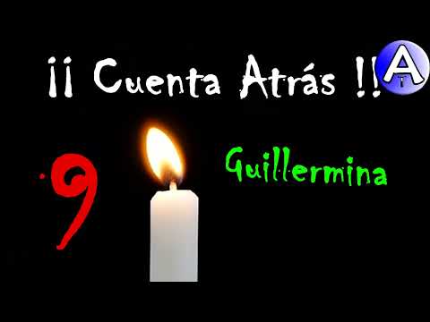 Feliz Cumpleaños Guillermina / SOPLA la VELA / Cuenta Atrás / VideoPostales, tazas, cosmética